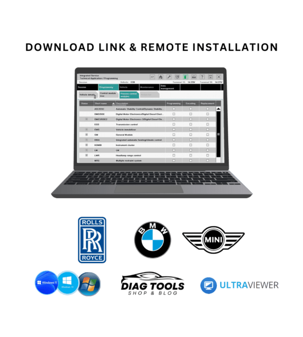 Download ISTA BMW - ISTA D & ISTA P