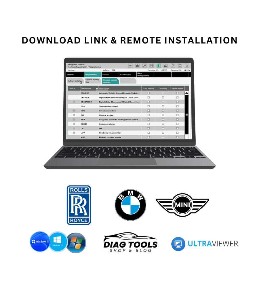 Download ISTA BMW and Get FREE remote installation