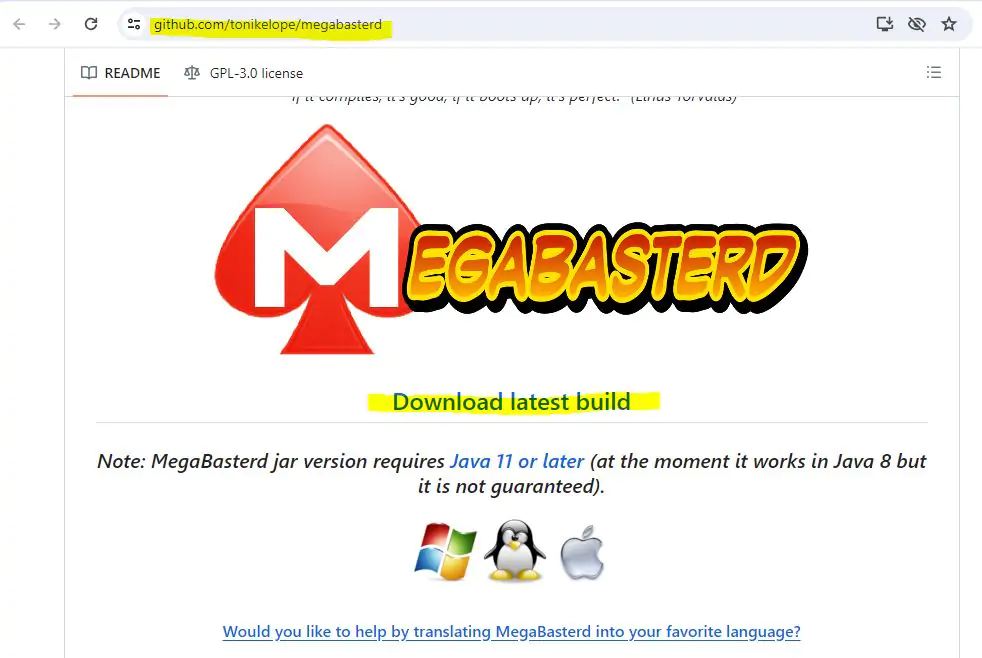 MEGABASTERD Github