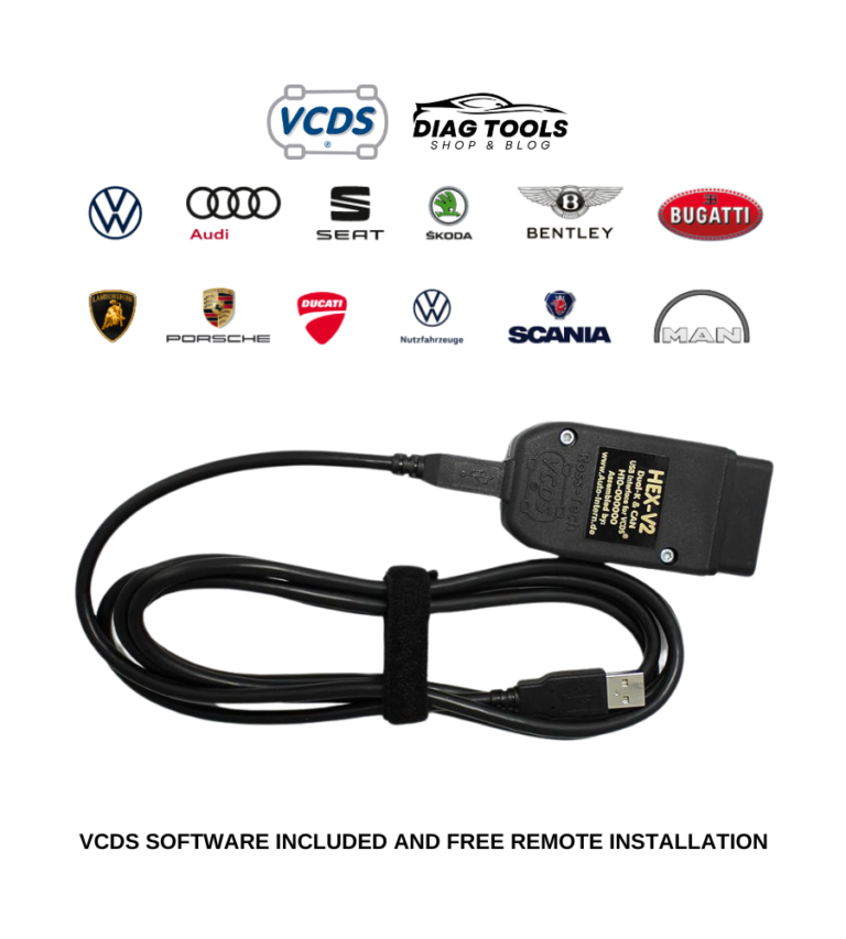 VAGCOM HEX V2 VCDS VAG Diagnostic and Coding Cable