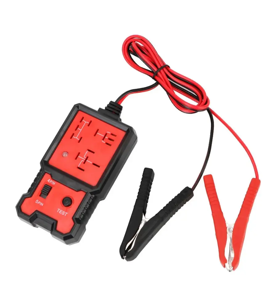 LED-equipped Car Relay Tester for 12V automotive systems, perfect for mechanics and car enthusiasts